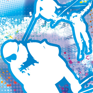 Ecrins Rider Cross, illustrations, PAO, affiches